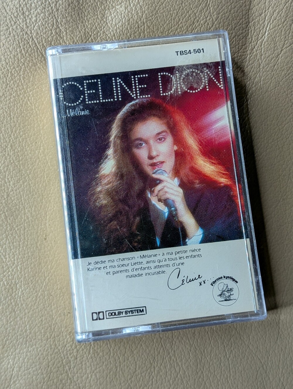 Vintage Deline Dion Cassette Tape - Melanie